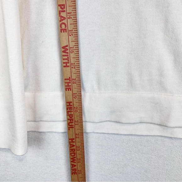 TUCKERNUCK White Clayton Long Sleeve Knit Polo Size XL/XXL Spread Collar NWT - Picture 13 of 13